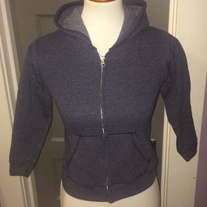❤️ Blue Hanes hoodie size medium